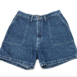 Wrangler Women Vintage High Waist Mom Jean Shorts